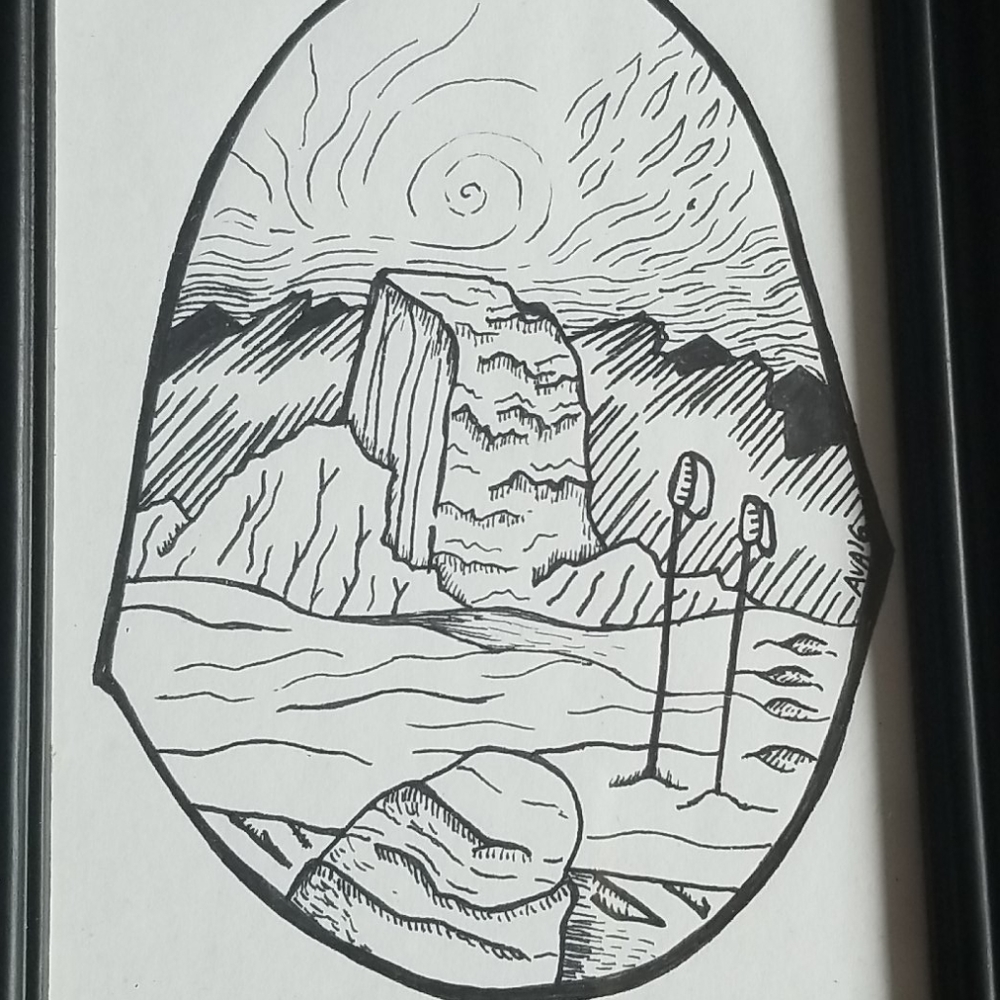Minimalist Line Drawing - Picture 2 of 4